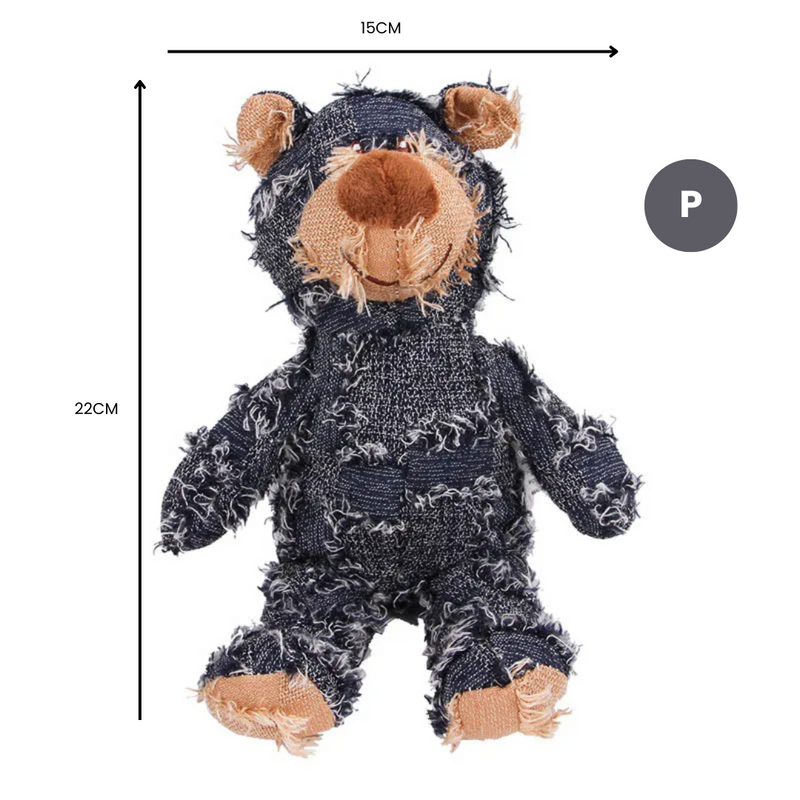 Ursinho Confortável Para Dentição e Limpeza Dental Do Seu Pet