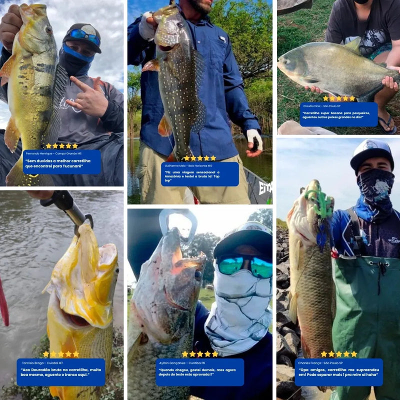 Carretilha Abu Garcia Black MAX3 Anti-Cabeleira com Boné Bass PRO Shop Grátis – Conquiste A Praticidade e Estilo na Pesca