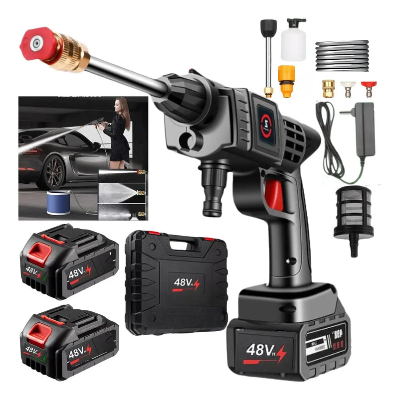 Pistola Lavadora de Alta Pressão Recarregável: Conforto e Praticidade em Sua Limpeza