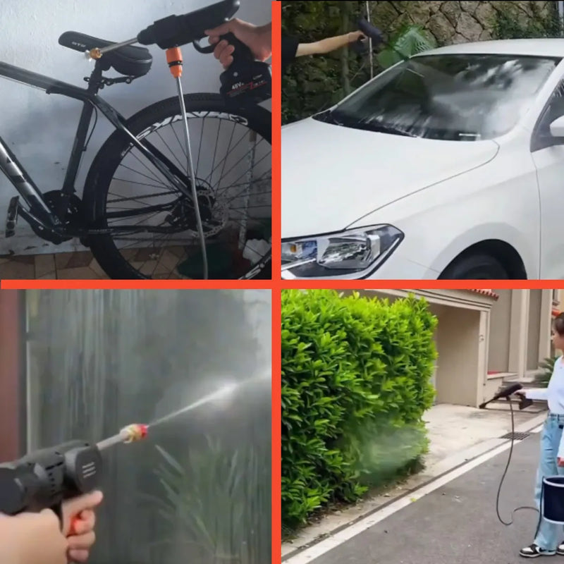 Pistola Lavadora de Alta Pressão Recarregável: Conforto e Praticidade em Sua Limpeza