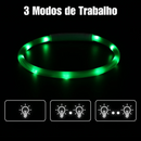 Coleira Led Recarregável: Segurança e Estilo para Seu Cachorro