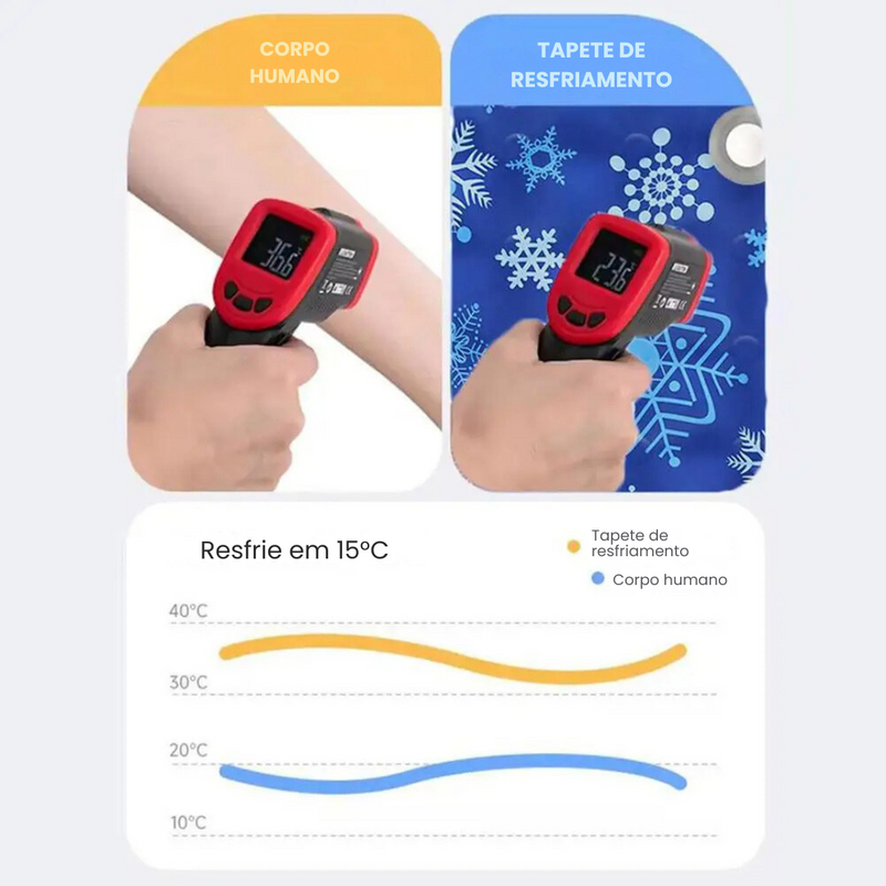 Conforto Refrescante: Tapete Gelado Summer Pet para Cães e Gatos