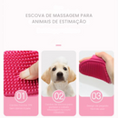 Escova de Silicone para Banho: Conforto e Cuidados para Seu Pet