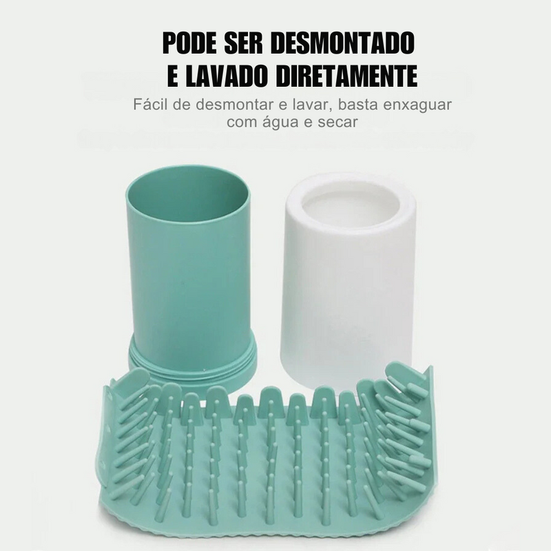 Lavador Automático para Patas de Cachorros - Praticidade e Conforto na Limpeza