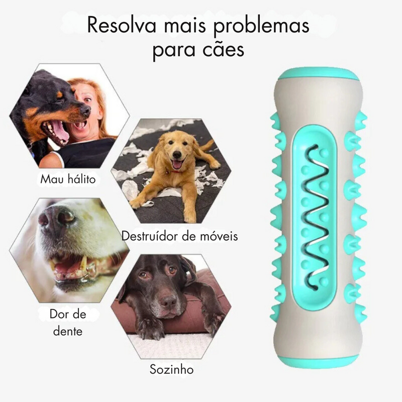Mordedor Limpa Dentes: Conforto e Saúde Bucal para Seu Cão