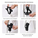 Bandagem Protetora para Joelhos e Cotovelos de Cachorros - Conforto e Mobilidade para Seu Melhor Amigo