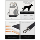 Mochila Frontal Confortável para Transporte de Cachorros e Gatos