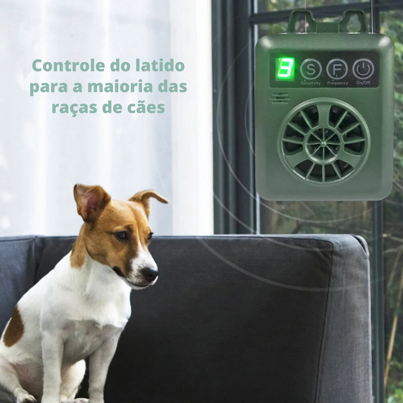 Dispositivo Ultrassônico Para Treinamento E Controle De Latidos De Cães