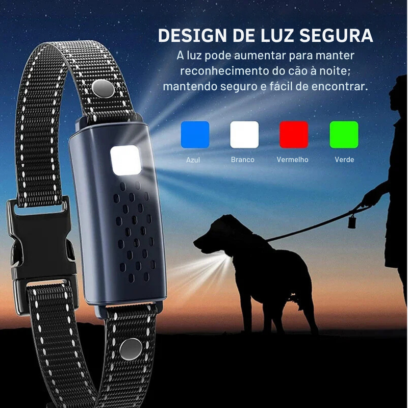 Coleira de Treinamento para Cães com 4 Modos e Alcance de 1000 Metros