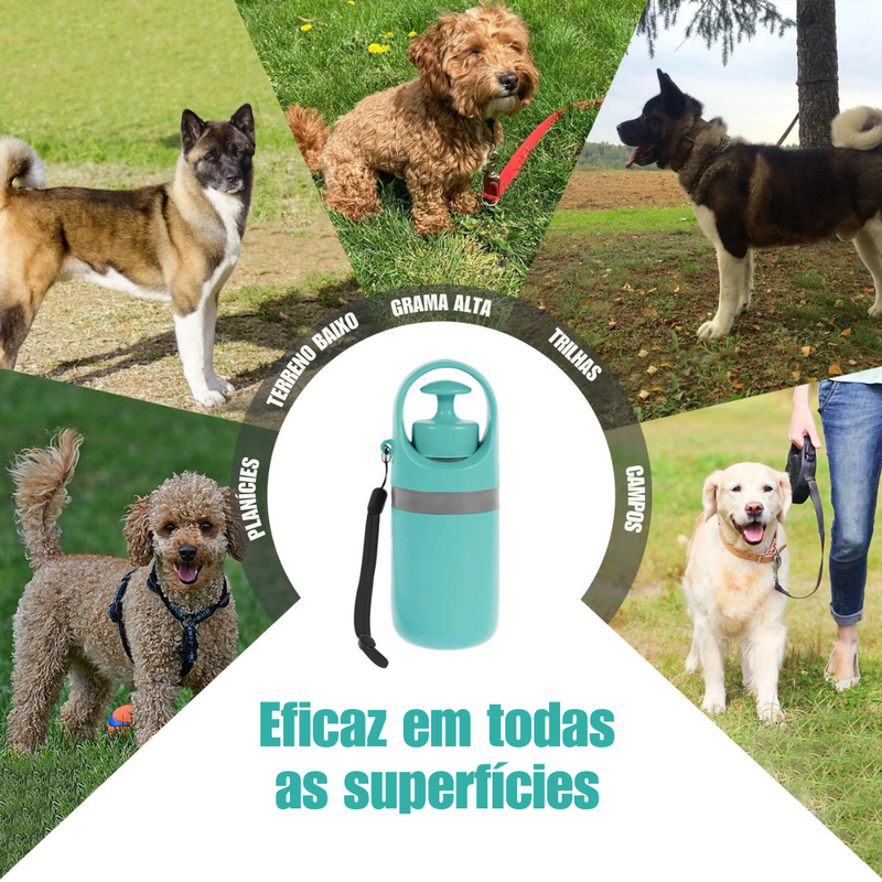 Coletor Prático de Fezes para Pets com Saquinhos Ecológicos