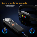 Coleira Eletrônica de Controle de Latidos para Treinamento de Cachorros – Conquiste o Silêncio e Melhore sua Rotina