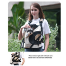 Mochila Frontal Confortável para Transporte de Cachorros e Gatos