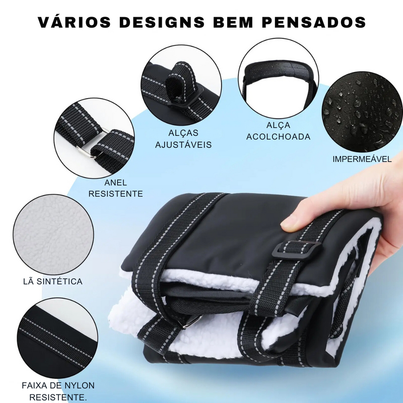 Sling de Apoio para Cachorros com Dificuldade de Caminhar – Conforto e Mobilidade para Pets com Artrite
