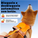 Peitoral Confortável com Guia Retrátil Integrada para Passeios Livres