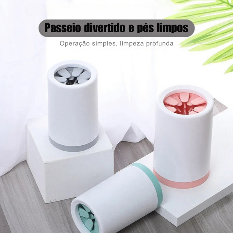 Lavador Automático para Patas de Cachorros - Praticidade e Conforto na Limpeza