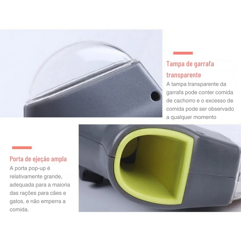 Pistola Dispensadora de Ração para Treinamento de Cães