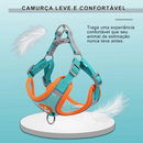 Conjunto Comfort Peitoral e Guia para Cachorros – Conforto e Segurança nas Caminhadas