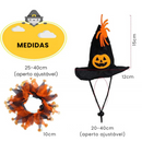 "Fantasia de Halloween para Pets com Chapéu e Coleira Ajustáveis em Estilo Abóbora" 

**Produto que Transforma a Hora do Halloween em Diversão e Conforto para Seu Pet**