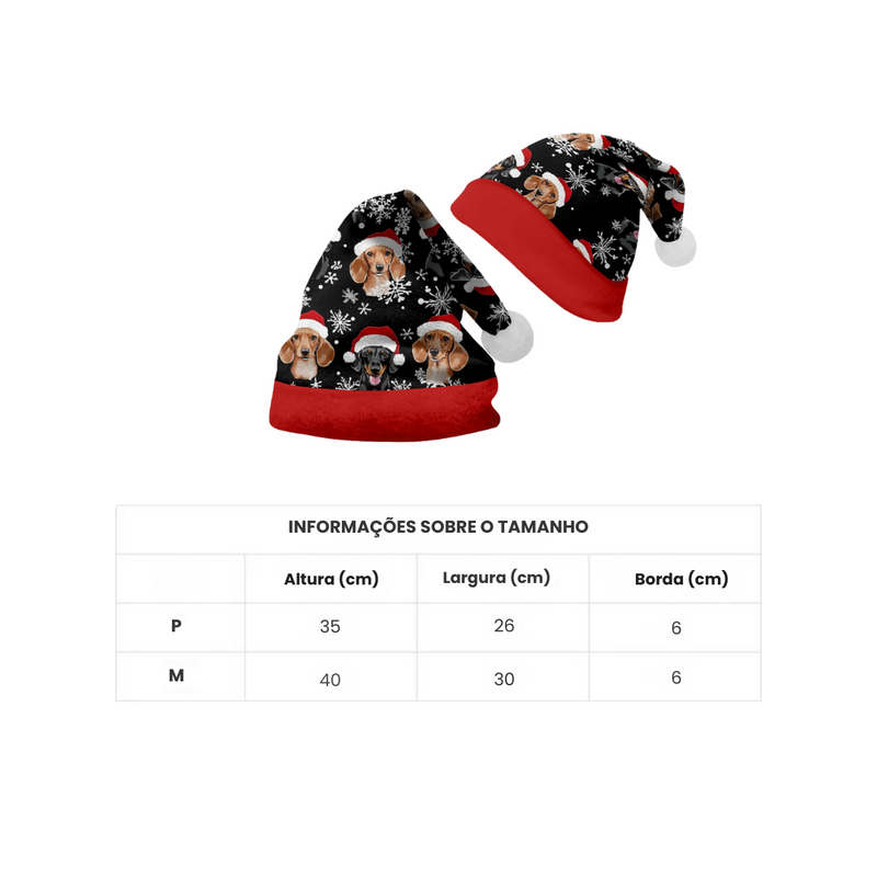 Chapéu Natalino Confortável para Pets: Estilo Festivo para Cachorros e Gatos