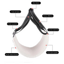 Cinta Elevatória Ajustável para Patas Traseiras: Suporte Confortável para a Reabilitação de Cães Idosos