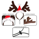 Tiarinha de Rena Natalina para Cachorros: Estilo e Alegria nas Festas