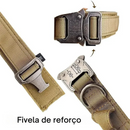 Coleira Tática Resistente para Cães Médios e Grandes: Treinamento com Conforto e Segurança