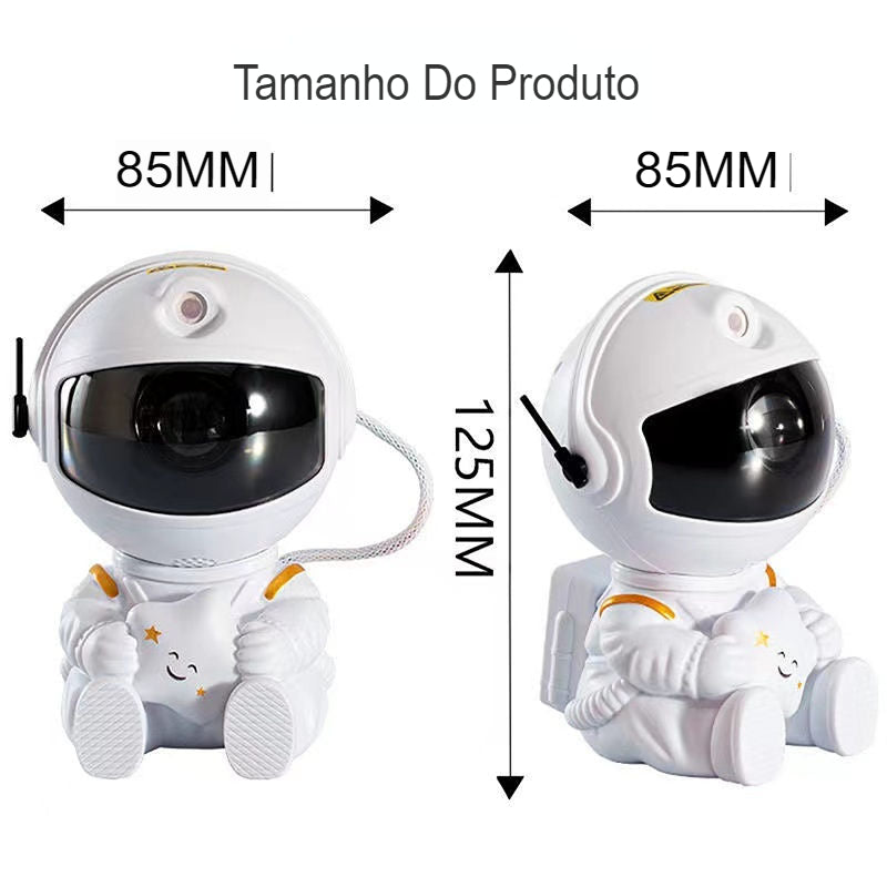 Projetor Galáctico Astronauta Led - Transforme Seu Espaço em Um Universo de Conforto