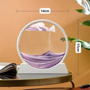 Quadro 3D de Areia Movediça: Transforme Seu Espaço com Fluidez e Estilo