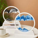 Quadro 3D de Areia Movediça: Transforme Seu Espaço com Fluidez e Estilo