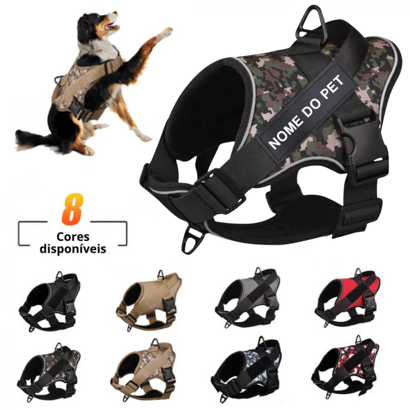 Coleira Peitoral K9 Personalizada: Conforto e Segurança para o Seu Melhor Amigo