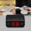 Rádio Relógio Digital de Mesa com Alarme Bivolt para Conforto e Praticidade Diária