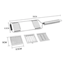 Ralador Multiuso Com 4 Lâminas para Transformar Seu Dia a Dia na Cozinha