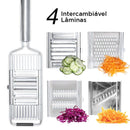 Ralador Multiuso Com 4 Lâminas para Transformar Seu Dia a Dia na Cozinha