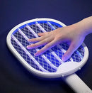 Raquete Elétrica Recarregável Para Eliminação de Mosquitos e Moscas