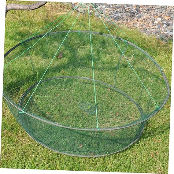 Rede de Pesca com Compartimentos para Iscas que Atraem Peixes