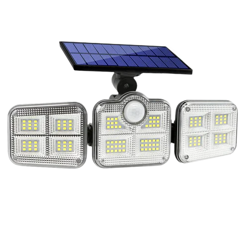 Iluminação Solar Eficiente com 3 Cabeças 800W - EcoLight