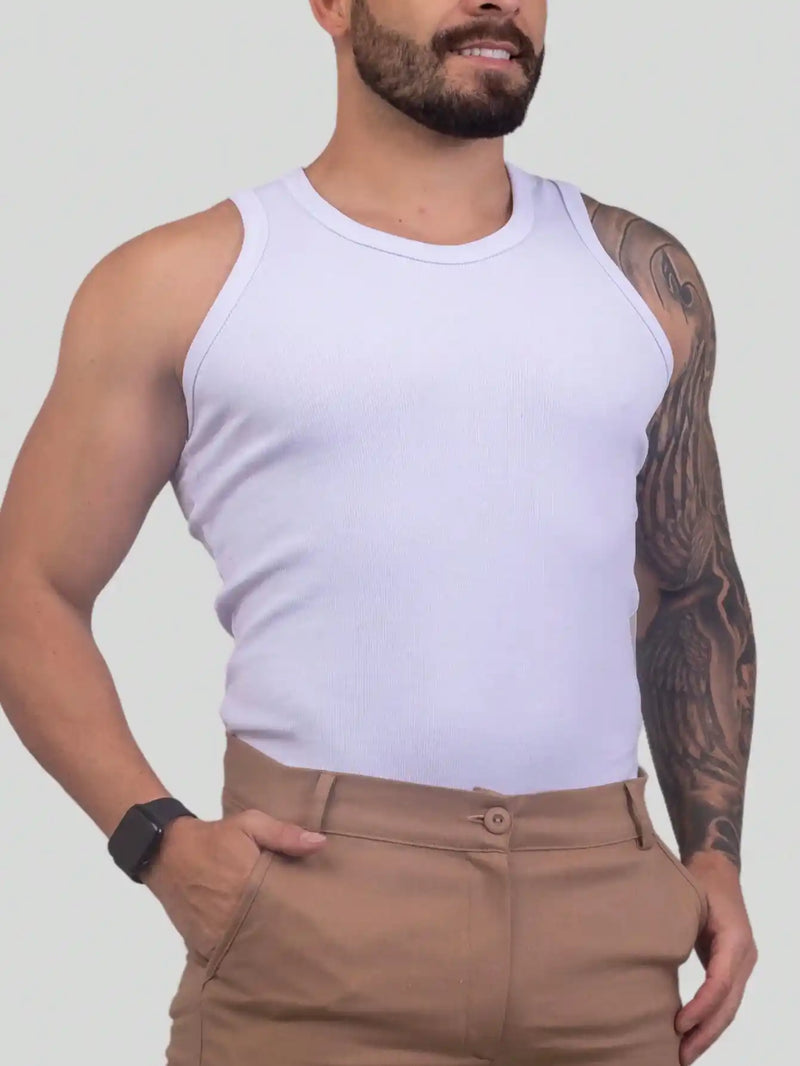 Regata Canelada Masculina Americana