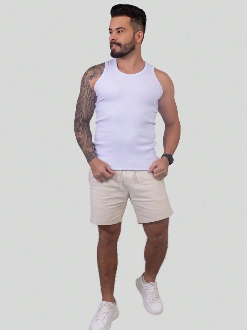 Regata Canelada Masculina Americana