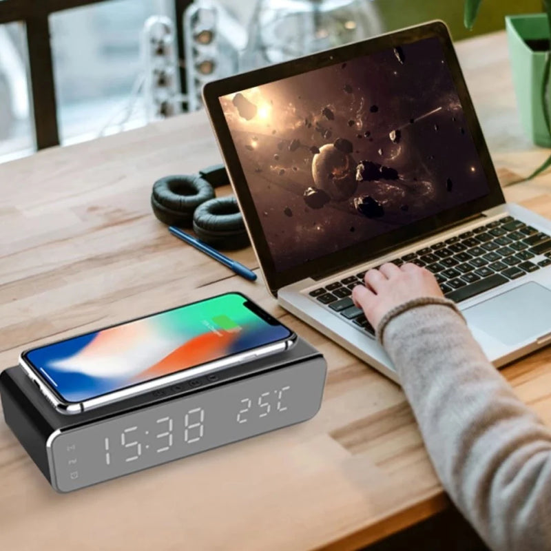 Relógio Digital Sem Fio - Conecte-se com Praticidade e Estilo
