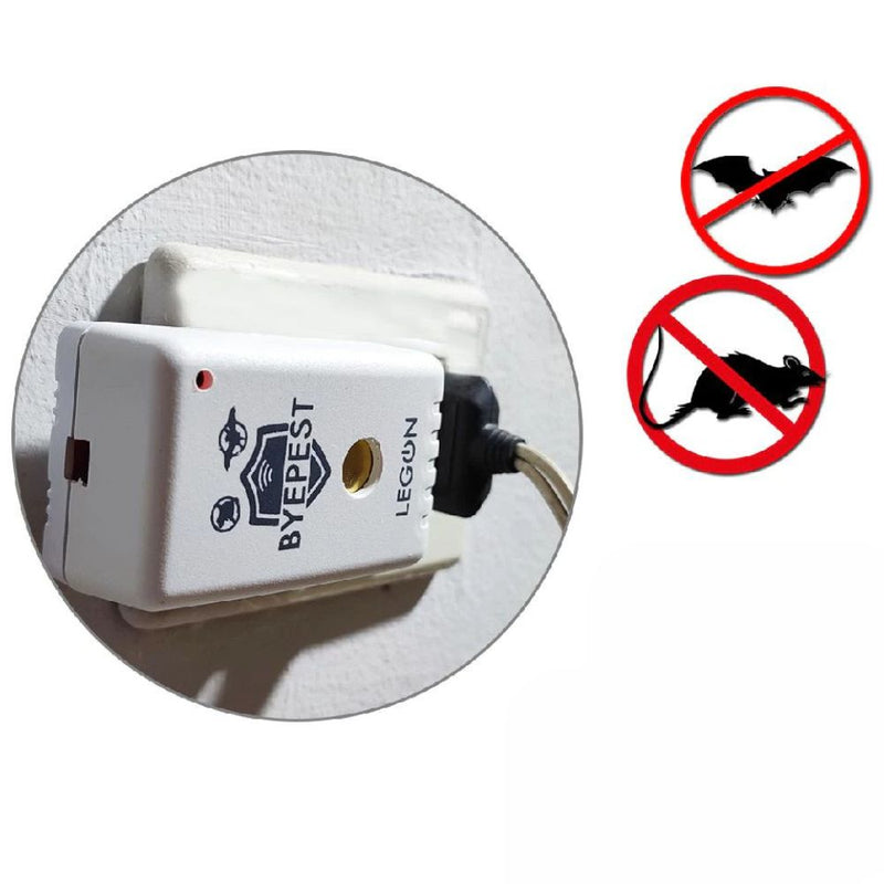 Proteção Eficaz Contra Ratos e Morcegos Byepest para Ambientes de Até 200m²