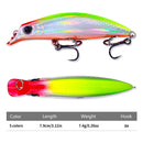 Isca Artificial Thritop Lápis 7cm 8.5g - 7 Cores para Conquistar Tucunarés com Facilidade