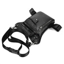 Bolsa de Perna Masculina em Couro Genuíno - Estilo e Praticidade Army Premium