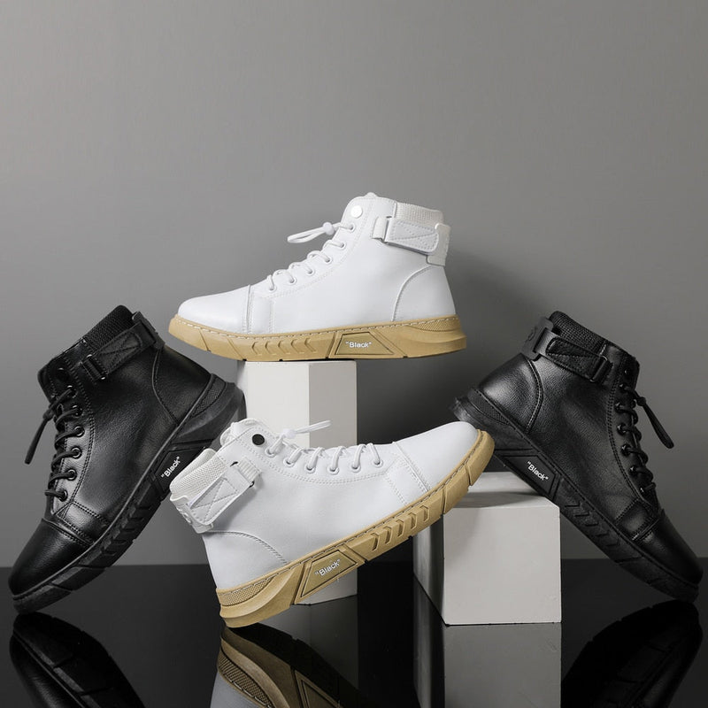 Bota Masculina de Couro Italiano Premium