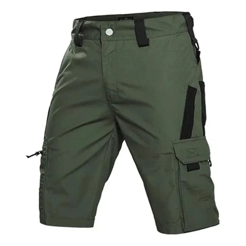 Short Masculino Camuflado de Secagem Rápida para Conforto na Pesca