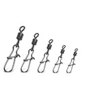 Snap Para Pesca Com Girador em Aço Inoxidável - Pacote com 100 Unidades para Aumentar Sua Eficácia