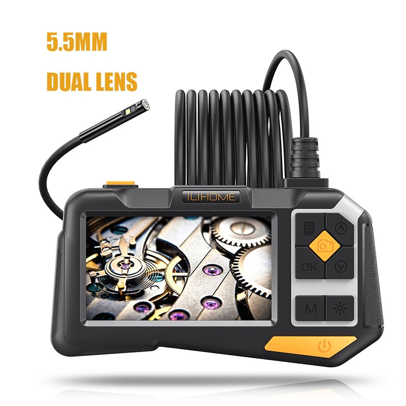 Boroscópio Lente Dupla Tela IPS À Prova D'Água