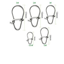 Conectores Reforçados Para Pesca - Confiabilidade em 100 Unidades