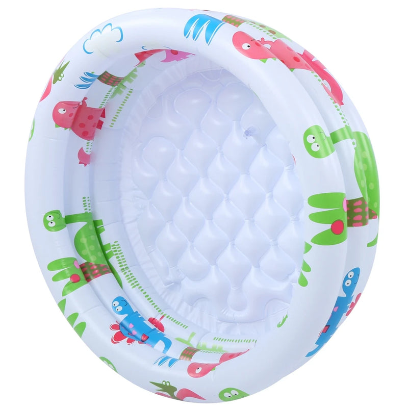 Round Inflatable Baby Toddlers Swimming Pool Crianças Infláveis portáteis Little Pump Cartoon Dinosaur Pool Indoor Outdoor para