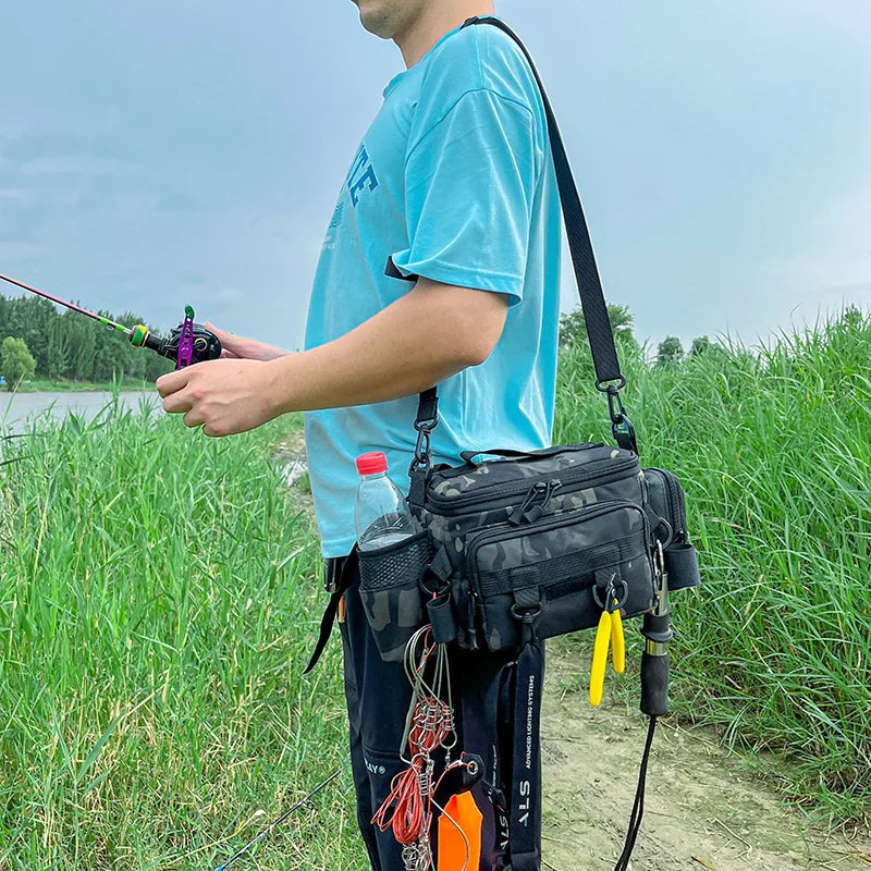 Bolsa Tática de Pesca – Praticidade e Proteção em Todas as Aventuras