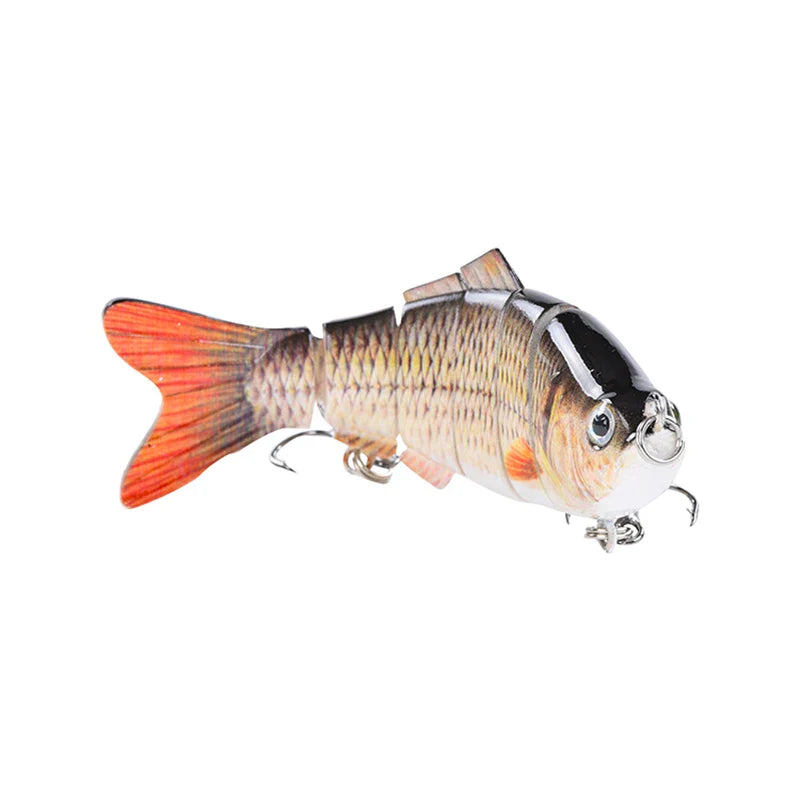 Isca Artificial Articulada de 6 Segmentos Para Capturas Realistas